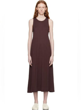 STUDIO NICHOLSON FLINT DRESS IN OXBLOOD size M(3) in EUC